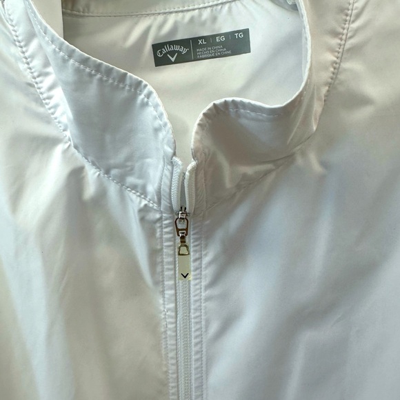 Callaway Women's Classic White Utility Jacket - Picture 6 of 8